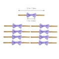 thumbnail image 2 of PBPBOX Purple Tie Ribbon for Packing Candy Bags and Gifts Made of PET and Iron 100PCS, 2 of 4