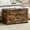 Brown, variant on Huloretions Storage Chest,Storage Trunk with Safety Hinges,Wooden Storage Bench,Shoe Bench,15.8x30x17.7 Inches,Easy Assembly,Storage Bench for Bedroom,Living Room,Entryway