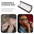 thumbnail image 2 of 1Pcs Black Wood Harmonica Case Protector For Storage And Protection 9.82X2.75X1.57in, 2 of 9