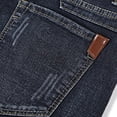 thumbnail image 6 of Hvyesh Men's Jean Pants Big and Tall Basic Jeans Cozy Streetwear Work Outdoor Full Length Pants Straight Fit Washed Denim Jeans, 6 of 9