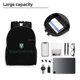 thumbnail image 5 of Mochila para portátil de la Universidad de Tulane, bolso de viaje informal para la universidad, mochila negra para el trabajo y los negocios, regalo para hombres y mujeres, 5 of 5