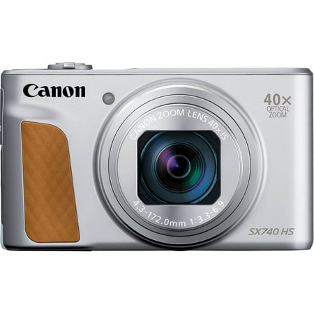 UPC: 0013803306293 | Canon SX740SL PowerShot SX740 HS Digital Camera – Silver