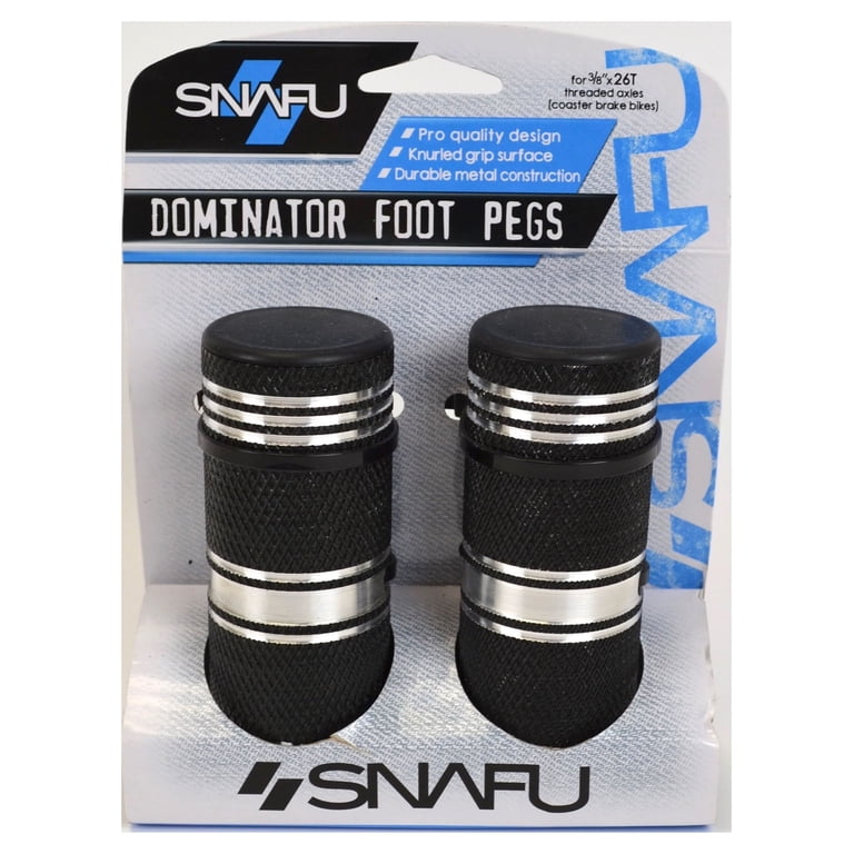 Snafu, Bike Pegs, 14mm, Durable for BMX and Street Riding