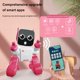 thumbnail image 5 of Robot inteligente Luz RGB Robots de educación temprana Robot RC divertido para niños Niño JShteea El nuevo, 5 of 9