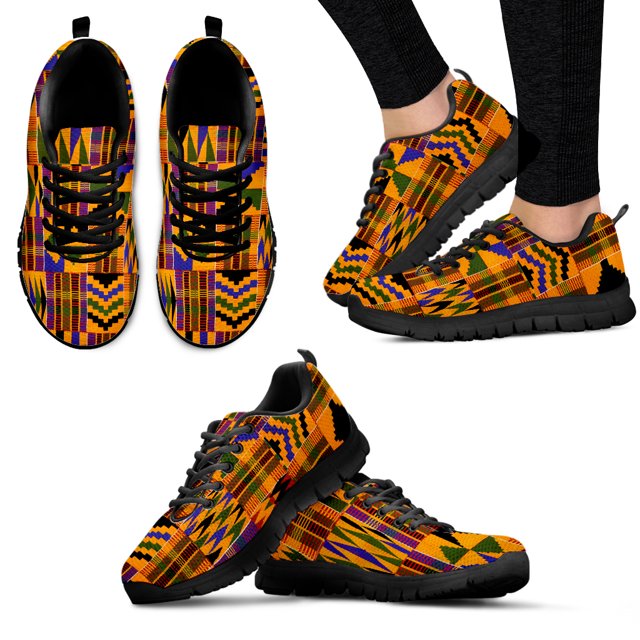 Zapatillas informales con estampado tribal africano para mujer, zapatos planos ligeros y cómodos, calzado de nuevo estilo con cordones