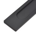 thumbnail image 4 of 180x40x5.7mm Rectangle Finger Flush Pull Handle with Sticker Anodizing Black 2 Pack, 4 of 5