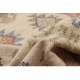 thumbnail image 2 of Sumak Tissés Main Kozak Crème Rouge Laine 2'6x10'0, 2 of 5
