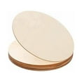thumbnail image 1 of 10 Piezas Pedazos de Madera Natural Rebanadas Discos Sin Terminar Redondos para Centros Mesa Manualidades Adornos NavideñOs Bricolaje 4 Pulgadas, 1 of 5