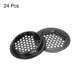 thumbnail image 3 of Cubierta de ventilación plana circular de 24 piezas de 50 mm/2" de acero inoxidable color negro, 3 of 7