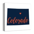 thumbnail image 2 of Creative Products Blue and Orange Colorado Pride 16 x 16 Canvas Wall Art, 2 of 5