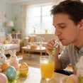 thumbnail image 4 of Creatine Easter Party Drinking Colorful Decorative For Celebrations And Holiday Beverages Festive, 4 of 5