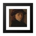 thumbnail image 2 of Adriaen van Ostade 15x15 Black Modern Framed Museum Art Print Titled - Portrait of a Boy (C. 1648 - C. 1655), 2 of 5