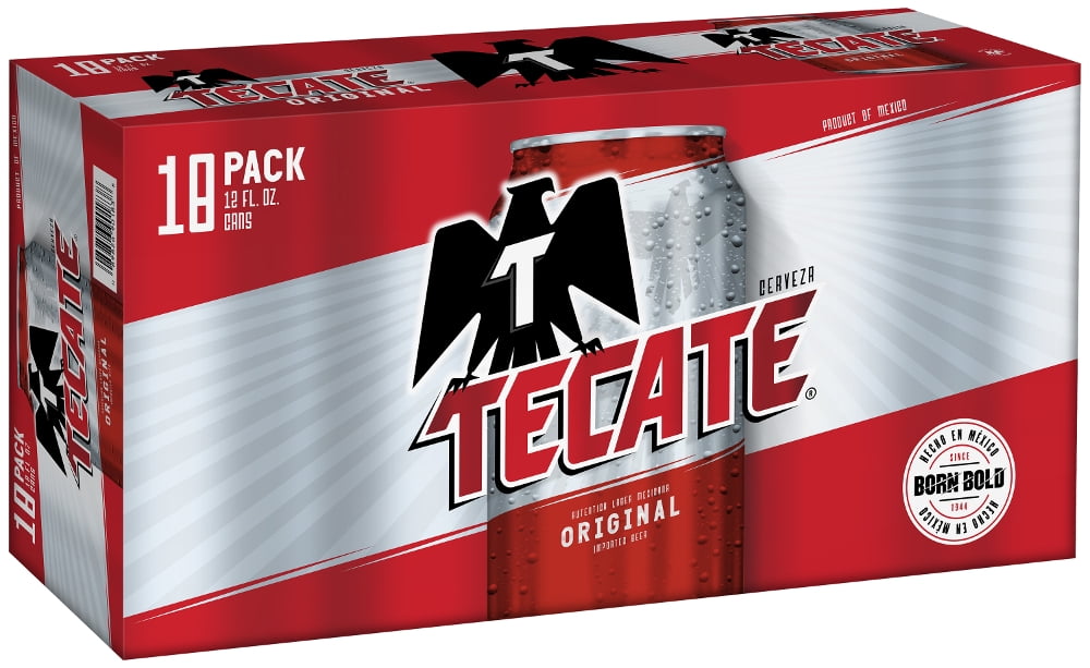 Tecate Original Mexican Lager Beer 18pk/12 fl oz Cans BrickSeek
