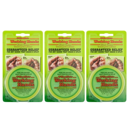 (3 pack) O'Keeffe's Working Hands Hand Cream, 2.7 (Best Hand Cream For Very Rough Hands)