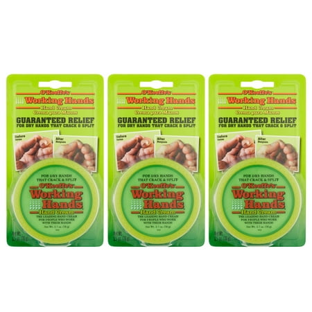 (3 pack) O'Keeffe's Working Hands Hand Cream, 2.7 (Best Hand Cream For Dry Aging Hands)