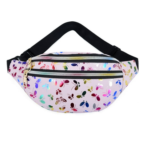 Rinonera de cuero impermeable para ninas rinoneras para mujeres rinonera bonita para adolescentes ninas y ninos rinonera impermeable de moda con cinturon ajustable con multiples bolsillos para vi kail...
