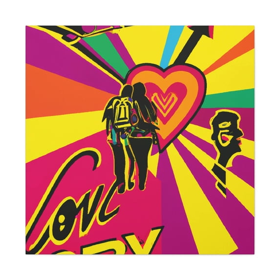 Love's Hopeful Voyage - Canvas