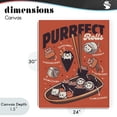 thumbnail image 4 of Stupell Industries Modern Purrfect Rolls Sushi Cats Canvas Art, 24 x 30, by Tobe Fonseca, 4 of 8