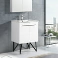 thumbnail image 6 of Annecy 24 Single, Glossy White, Two Doors, Bathroom Vanity, 6 of 12