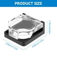 thumbnail image 3 of IMIKEYA 4Pcs Self Reset Button Protector Transparent Plastic Guard with Easy Install, 3 of 8