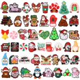 thumbnail image 1 of Cuentas Focales de Silicona Watersay Navidad 50 Piezas para Manualidades DIY, 1 of 6