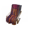 thumbnail image 4 of Abstract Soft Flannel Fleece Throw Blanket, Grunge Style Vintage Design with Monday Hates You Too Wording Art Print, Cozy Plush for Indoor and Outdoor Use, 50" x 60", Orange and Purple, by Ambesonne, 4 of 6
