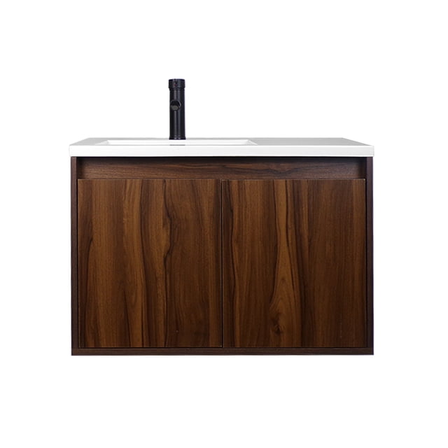 Gabinete De Baño RODRIGO Con Lavabo Y Llave Minimalista.