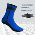 thumbnail image 2 of AUXDIQ 1 Pair Neoprene Socks 3mm Wetsuit Socks for Men Women Diving Socks Water Socks for Snorkeling Surfing Swimming Sailing, 2 of 5