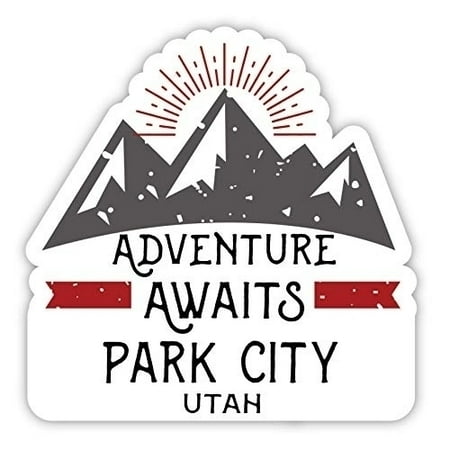 

Park City Utah Souvenir 4-Inch Fridge Magnet Adventure Awaits Design