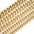 thumbnail image 5 of 12mm-22mm Hip Hop Miami Cuban Link Chain Real Gold Plated Full 5A Zircon Jewelry, 5 of 8