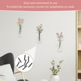 thumbnail image 6 of 3-Piece Metal Flower Wall Decor Minimalist Metal Wall Sculptures for Bedroom, Living Room, Kitchen, Lightweight and Gift-Worthy for Housewarming, 6 of 8