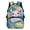 Axolotl Blossoms, variant on KUIFORTI Brown Cat Kids Backpack Girls Bookbag Large Capacity School Bag with Adjustable Straps Front Pockets Lightweight for Elementary Middle Daily Use