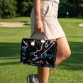 thumbnail image 2 of Xoenoiee Golf Golfer Print Golf Cart Seat Covers, Heavy Duty Golf Cart Seat Blanket, Waterproof Travel Sports Cart Seat Cushion Covers for 2 Person Seats Club Car, Summer Golf Cart Accessories, 2 of 7
