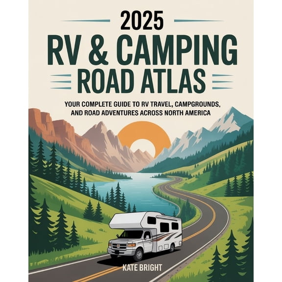 2025 RV & Camping Road Atlas: Your Complete Guide to RV Travel, Campgrounds, and Road Adventures Across North Americ, (Paperback)