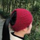 thumbnail image 5 of Banda para el cabello de punto cálido para otoño e invierno para mujer, accesorios para el cabello de terciopelo de ardilla, protección para los oídos de lana, cubierta para el cabello blanca suave,, 5 of 6