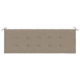 thumbnail image 4 of Cojín para Banco de Jardín Casafoyer Taupe 150x50x4 cm Poliéster, 4 of 5