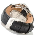 thumbnail image 3 of invicta men's 10898 excursion chronograph silver textured dial black leather watch, 3 of 3