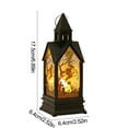 thumbnail image 3 of Halloween Decoration Pendant Night Light Electronic Candle Castle Wind Lamp Pumpkin Lamp Party Props Ornaments, 3 of 6