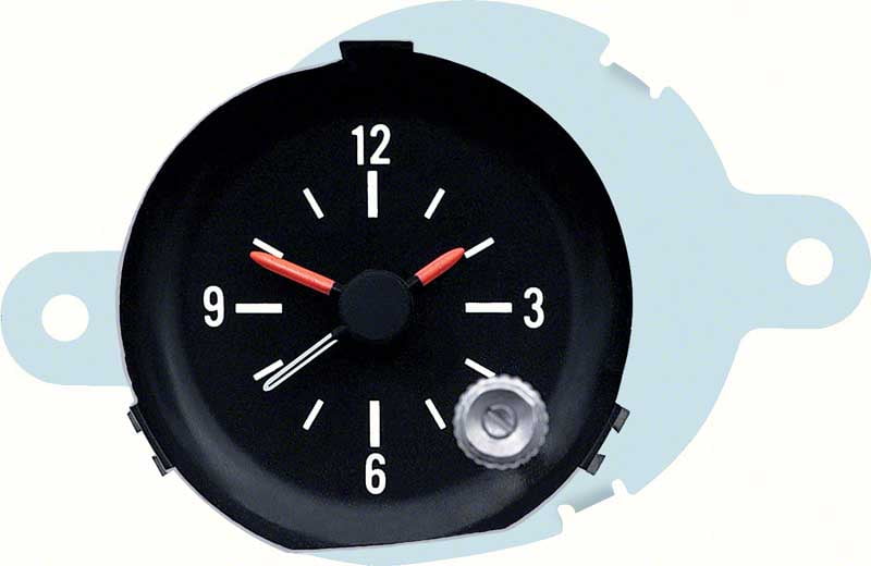 OER 3710648 In-Dash Clock With Quartz Movement 1958-1962 Corvette 1955-1956 Chev 
