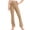 Coffee, variant on Girls Flare Pants Elastic Waist Bell Bottom Trousers Casual Stretchy Bell Bottom Pants for Kids, 2-13Y