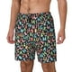 thumbnail image 1 of Fotbe Alphabet Traje de Baño para Hombre – Shorts de Natación de Secado Rápido con Forro y Bolsillos-Medium, 1 of 6
