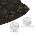 thumbnail image 3 of Balery Gold Spiders And Cobwebs Funda de Cojín Estampada, Regalos para Mujeres, Regalos de Amor para Ella, Regalos para Novia o Esposa, Funda de Almohada-14"x20", 3 of 6