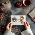 thumbnail image 2 of Chinese Dragon Clear Stamp Auspicious Clouds Clear Rubber Stamps Animal Dragon Silicone Stamps for DIY Scrapbooking Photo Album Decorative Cards Making Home Decoration 6.3x4.33inch Plastic, 2 of 7