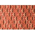 thumbnail image 1 of Ahgly Company Indoor Rectangle Oriental Orange Modern Area Rugs, 8' x 12', 1 of 4