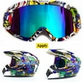 thumbnail image 4 of GHSDFBB Motorcycle Goggles Motocross Glasses for Helmet Fog-Proof Windproof Riding Bike UV Protection Sunglasses Mask, 4 of 7