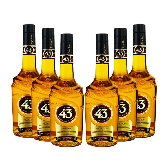 Pack 6 Licor 43 700 ml Importado Licor 43 Licor / Licor 43