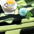 thumbnail image 2 of Camouflage Blanket 50x60 Inch Soft Camo Throw Blanket for Military Fans, Kids, Boys, for Couch, Bed, Travel, Camping, Green Camo, 2 of 6