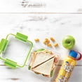 thumbnail image 4 of LocknLock - Set of 2 EasyLunch Plastic Sandwich Containers, 473mL Capacity, Green, 4 of 4