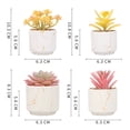 thumbnail image 2 of Plantas artificiales suculentas, las plantas artificiales se utilizan para la decoración de la oficina en el hogar., 2 of 5