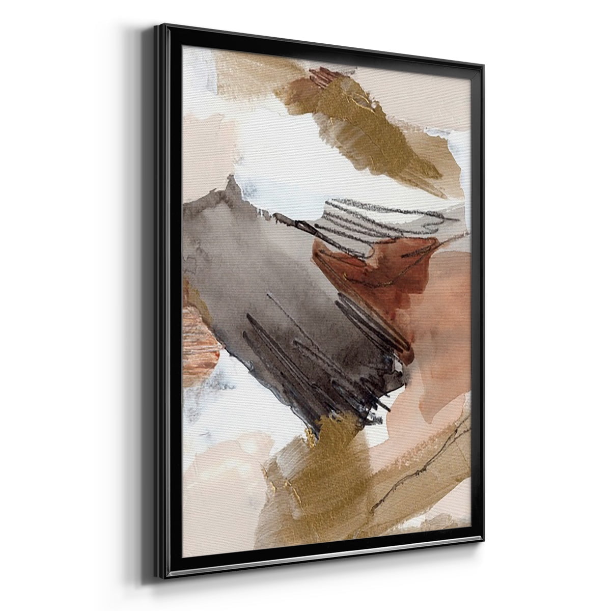 Antique Gold III Premium Framed Print, in Gold, Black, or Silver - Ready to Hang